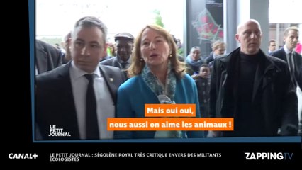 Ségolène Royal au Salon de l’agriculture : la ministre "emmerdée" par des militants écologistes (vidéo)