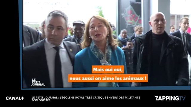 Ségolène Royal au Salon de l’agriculture : la ministre emmerdée par des militants écologistes (vidéo)