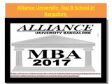 Do MBA from Top MBA Colleges- Alliance School Of Business