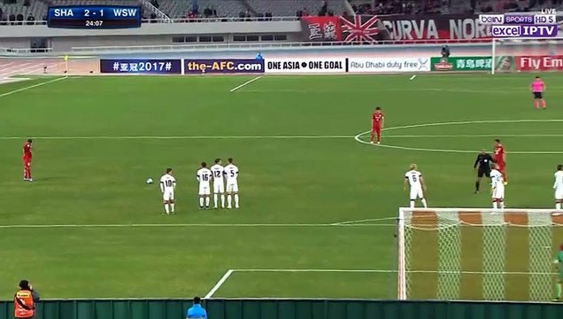 Shi Ke Goal HD - Shanghai SIPG (Chn) 3-1 WS Wanderers (Aus) 28.02.2017