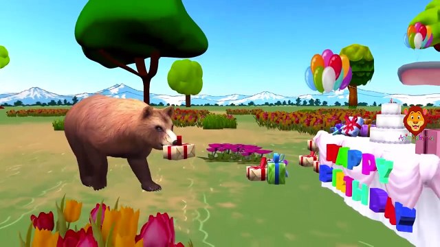 Dinosaurs Elephant Vs Gorilla Lion Short Movies For Kids | Lion Tiger Dinosaurs Finger Fam