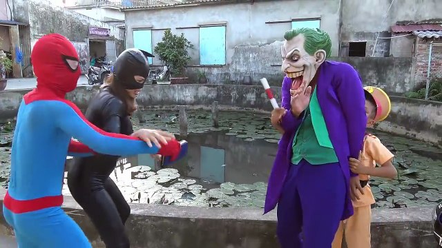 Police Spiderman ARREST Hulk & Bad Baby! w/ Toys Car Moto Farting Movie Paw Patrol Chase R