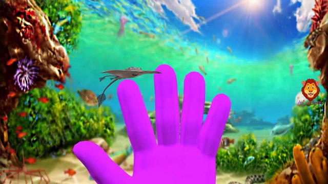 Jurassic Dinosaurs Finger Family | Lion Gorilla Godzilla & More Animals Finger Family Nurs