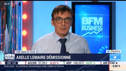 24h dans la Tech: Axelle Lemaire quitte le gouvernement - 27/02