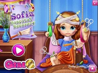 Lets Play Sofia Hospital Recovery - Sofia The First Game Movie