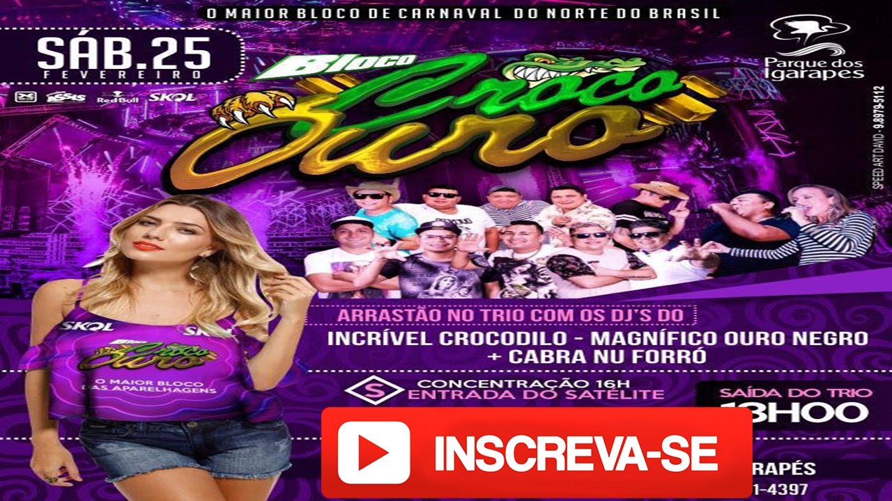 CD 2017 AO VIVO MAGNÍFICO OURO NEGRO NO PARQUE DOS IGARAPÉS DJ BIDÚ (25/02)