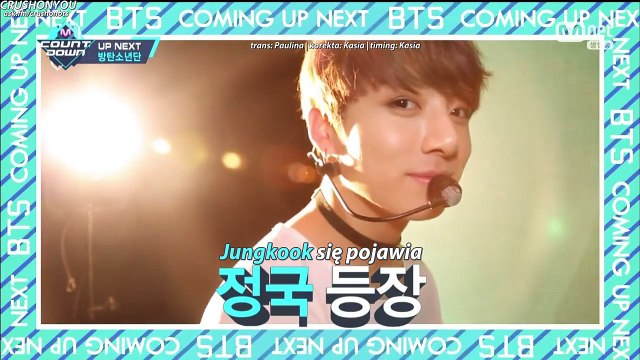 [POLSKIE NAPISY] 170223 M!Countdown BTS Up Next - 1