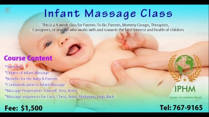 Infant Massage Course