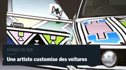 Une artiste sud-africaine customise des voitures BMW