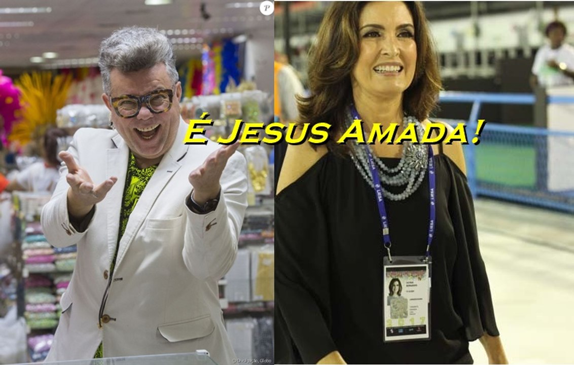 Fátima Bernardes troca nome de santo, é corrigida e vira piada_ 'É Jesus, amada'