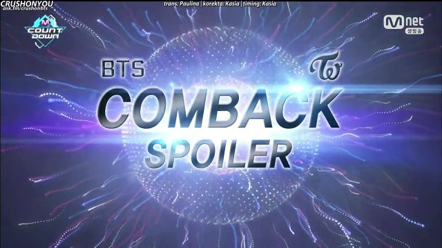 [POLSKIE NAPISY] 170223 M!Countdown BTS Up Next - 2