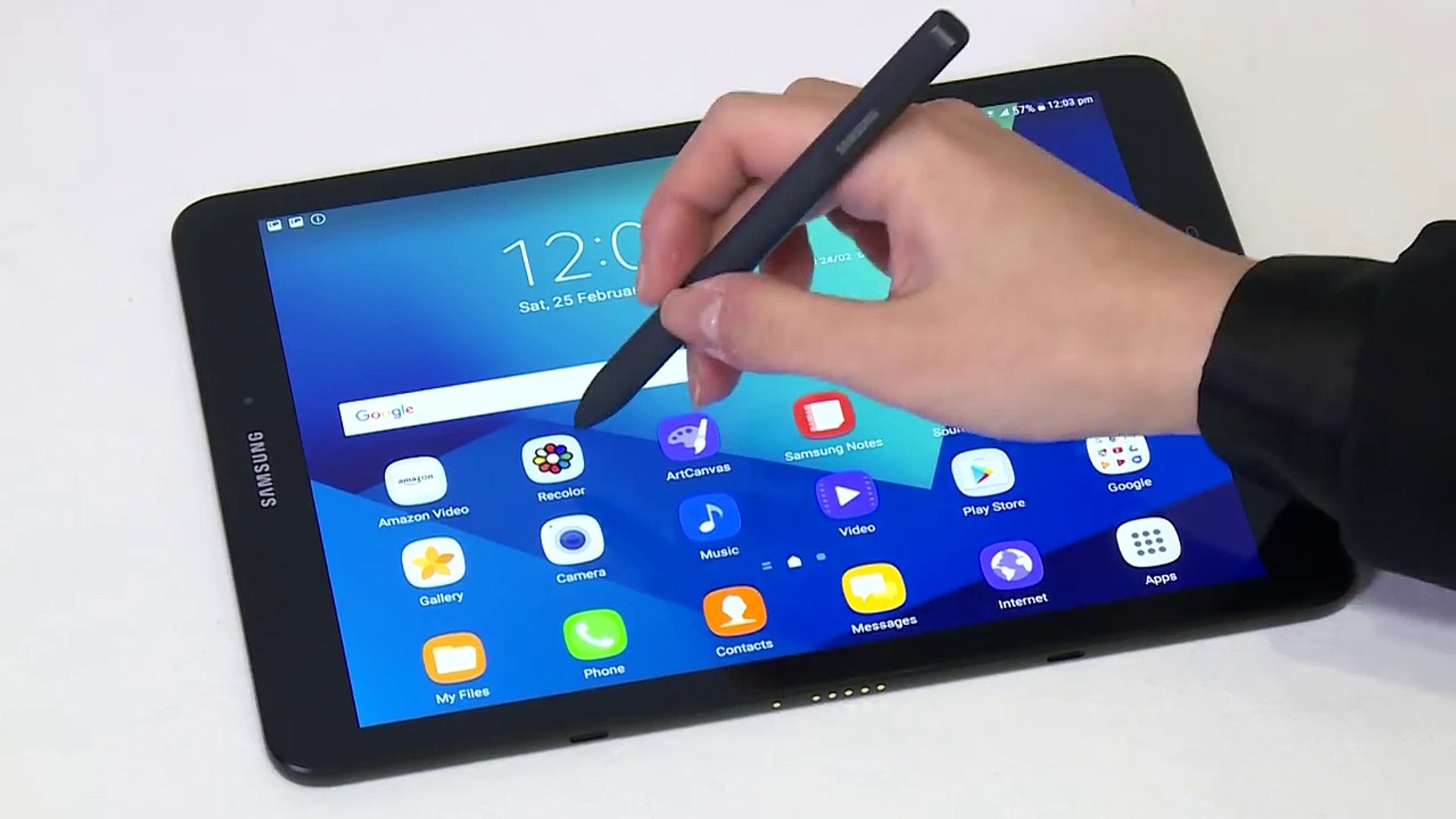 Samsung Galaxy Tab S3 - Utilisation du Stylet S PEN - Vidéo Dailymotion