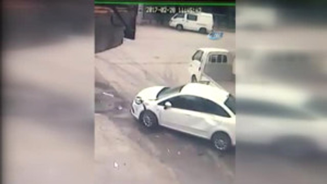 Bursa'da Faciadan Dönüldü...o Anlar Kamerada
