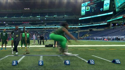 GMFB combine games- broad jump
