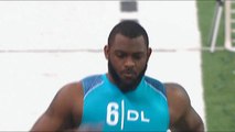 GMFB combine game- slowest 40 yd dash