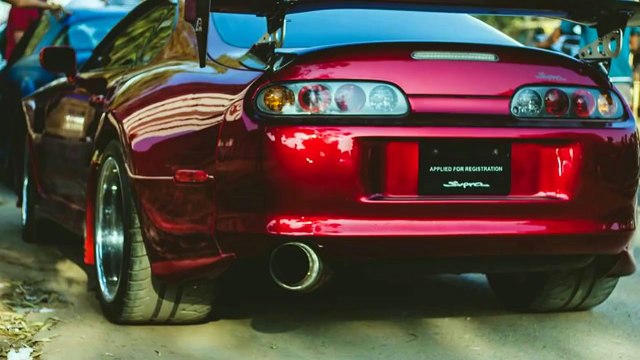 toyota supra drifting