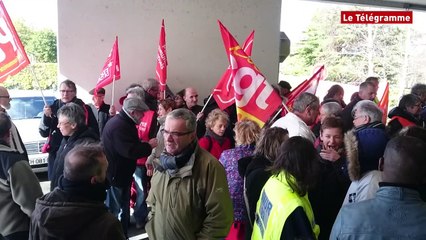 Morlaix. Le personnel des urgences mobilisé