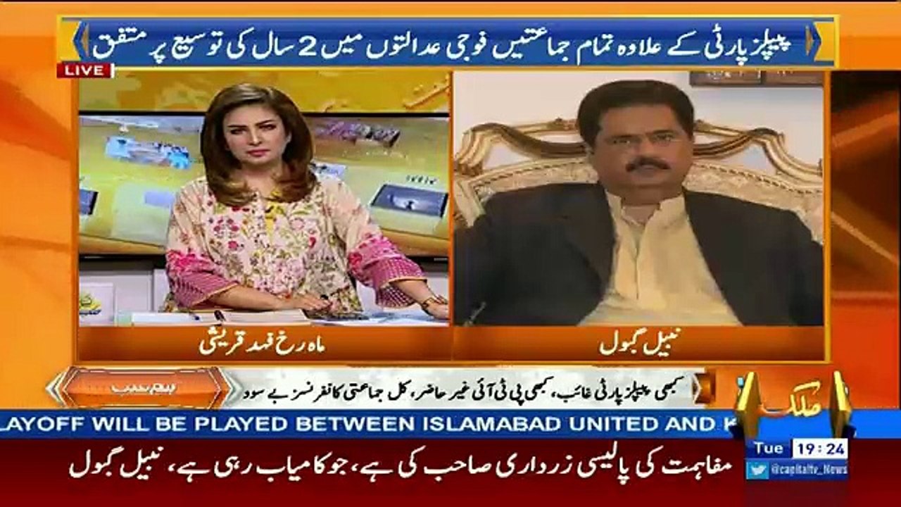 Panama Kay Faislay Kay Baad Sari Parties Mil Kar Sarkon Par Ayengi Jis Ka Maqsad Election Compaign Hoga -Nabeel Gabool