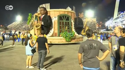 Segundo incidente em desfile de escola de samba no Rio deixa feridos