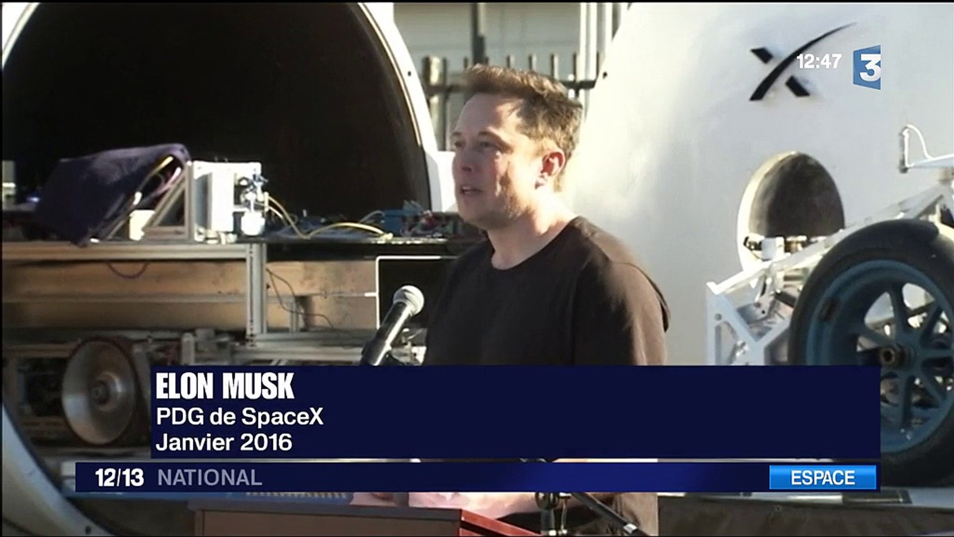 SpaceX : des vacances dans l'espace