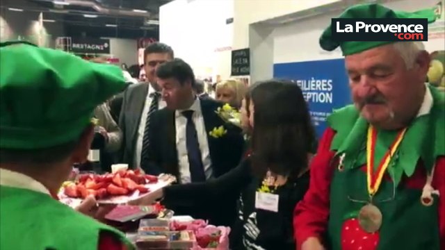 Salon de l'agriculture : le stand de la région Paca inauguré par Christian Estrosi