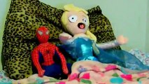 EVIL Elsa & EVIL Spiderman vs Frozen Elsa & Spiderman! w/ Joker Maleficent Pink Spidergirl