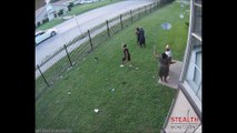 Live Video Surveillance Shows Two Women Fighting, One Gets Sent to Hospital