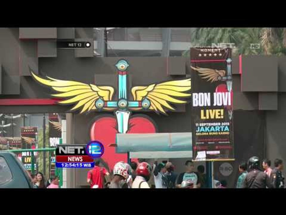 Live Report Jelang Konser Bon Jovi - NET12