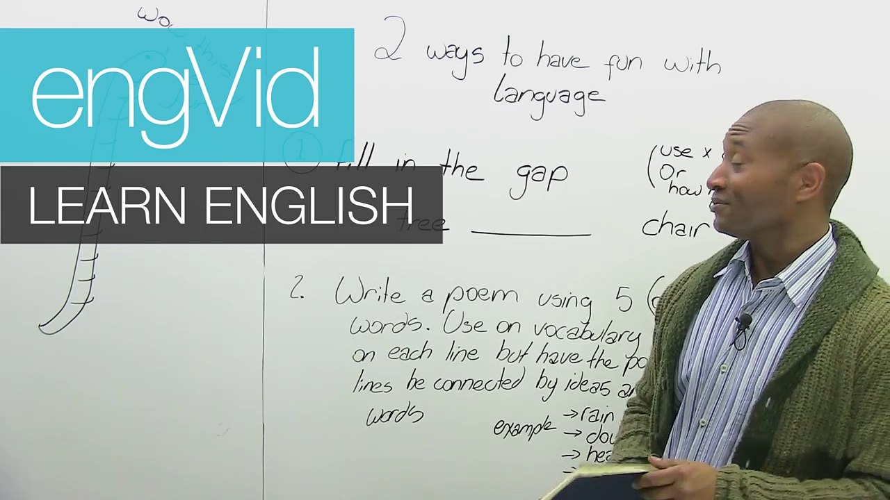 fun new ways to learn English vocabulary