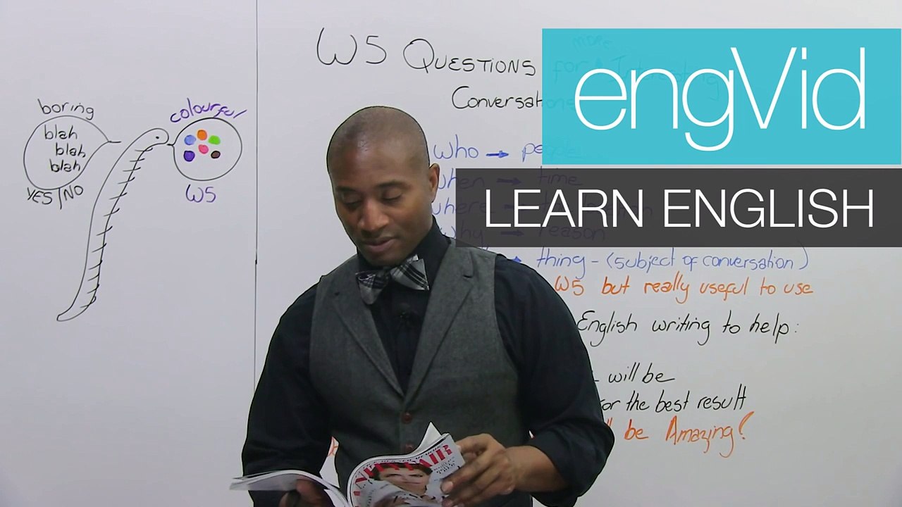 How to use W5 questions for more interesting conversations