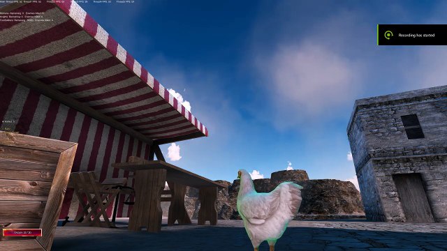 Poulet vs 20 000 soldats médiévaux