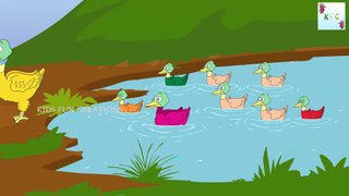 Duck Colours Learn | Nursey Kids Animated Video