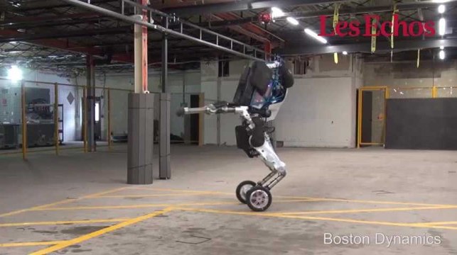 Les premiers pas de Handle, le nouveau robot de Boston Dynamics