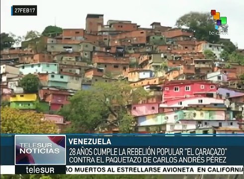 Venezolanos no olvidan Caracazo ni a los caídos por balas del Estado