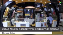 Cuba Annual Cigar Festival Opens