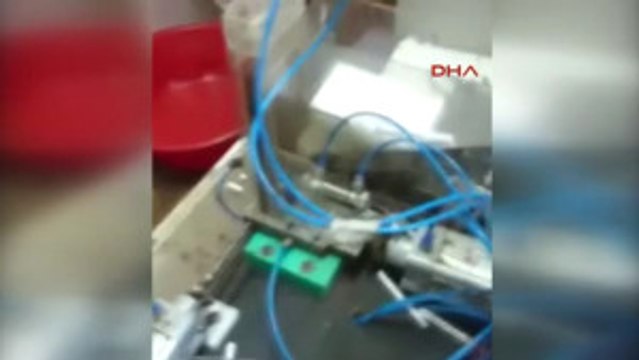 Kaçak Sigara Imalathanesine Polis Baskını
