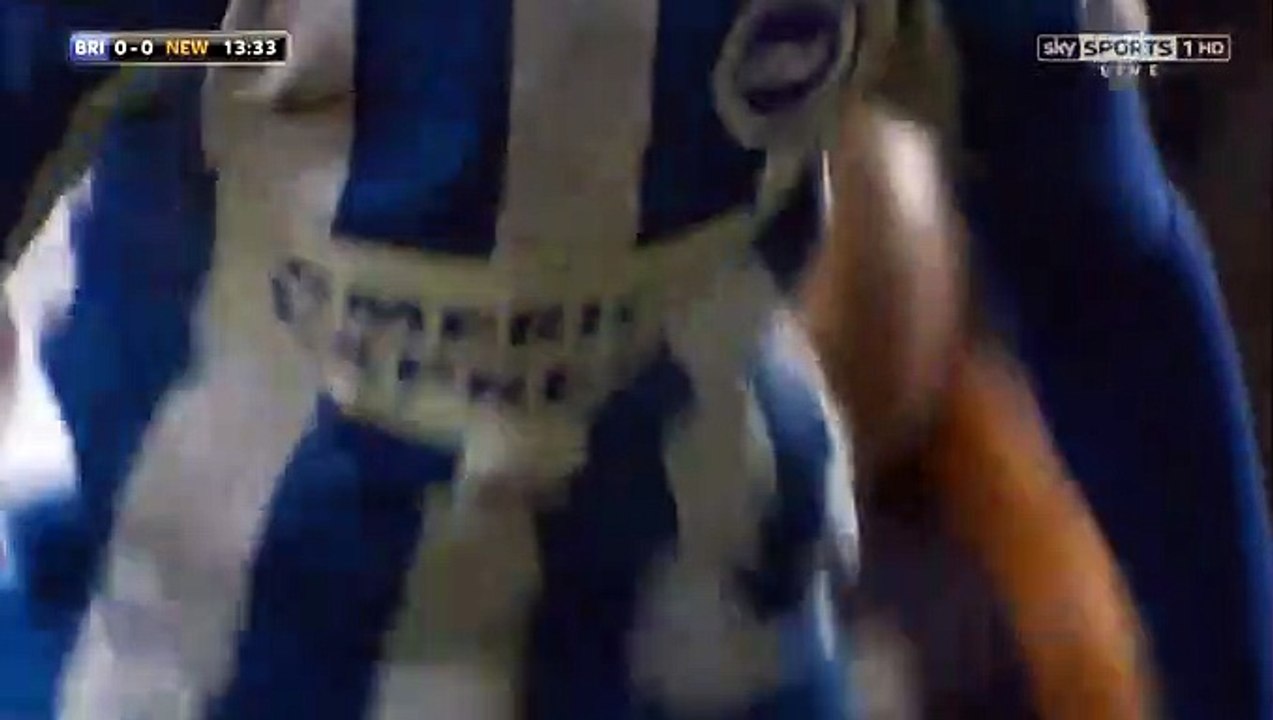 Murray Penalty Goal HD - Brighton & Hovers 1-0 Newcastle United -