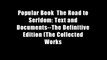 Popular Book  The Road to Serfdom: Text and Documents--The Definitive Edition (The Collected Works
