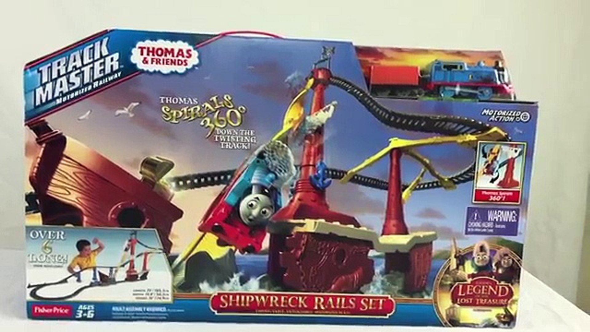 thomas and friends trackmaster shipwreck rails set