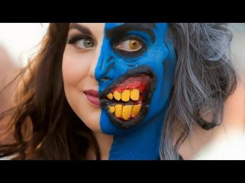 Những hình ảnh hóa trang Halloween kinh dị nhất thế giới