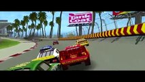 Chick Hicks & Lightning McQueen Cars Awesome Race Gameplay Disney Pixar Cars HD 1080P