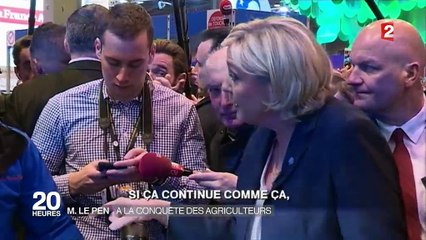 Marine Le Pen : à la conquête des agriculteurs