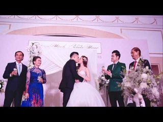 Tin mới nhất - Quang Vinh vui mừng trong đám cưới cô em út Hotgirl