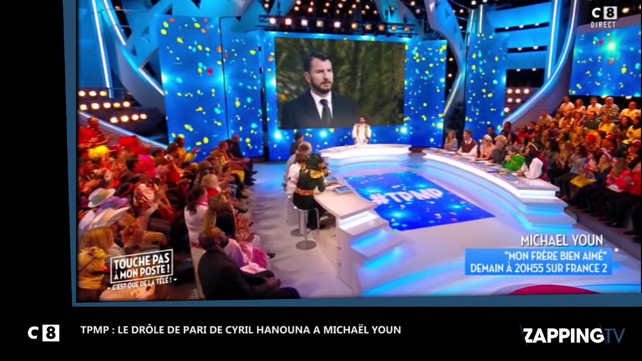 Cyril Hanouna - TPMP : son drôle de pari avec Michaël Youn (vidéo)