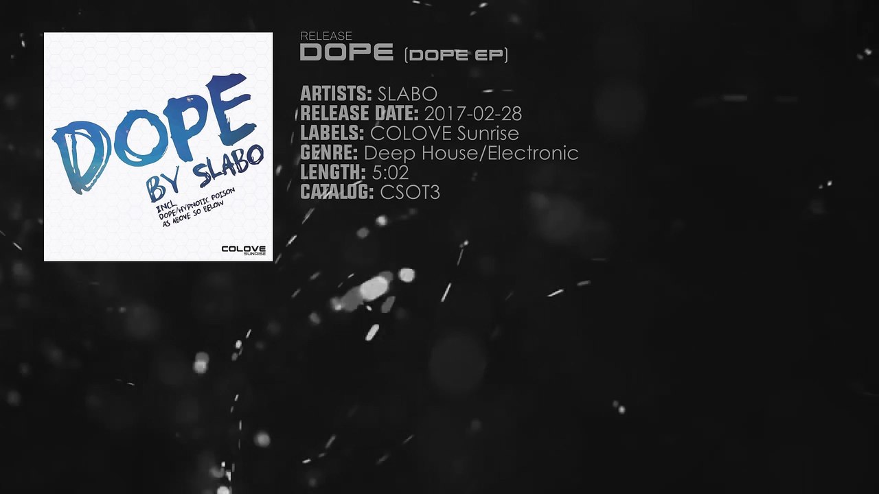 SLABO - Dope (Original Mix)
