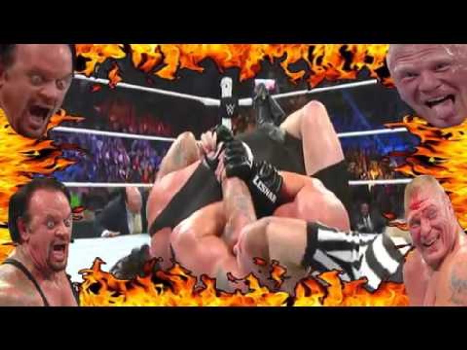 _NOT ASMR_ WWE Undertaker vs Brock Lesnar Moments SummerSlam 2017