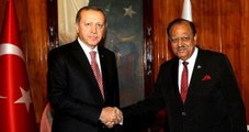 Cumhurbaşkanı Erdoğan, Pakistan Cumhurbaşkanı Hüseyin Ile Görüştü