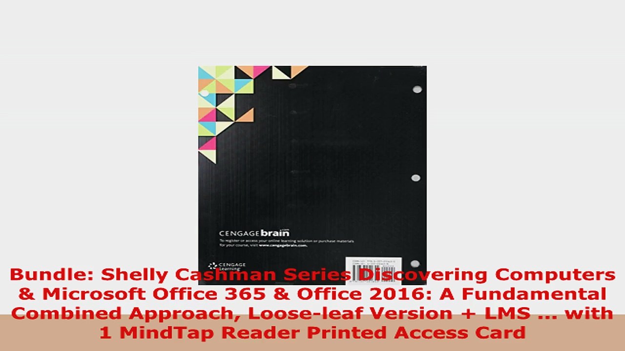 READ ONLINE  Bundle Shelly Cashman Series Discovering Computers  Microsoft Office 365  Office 2016
