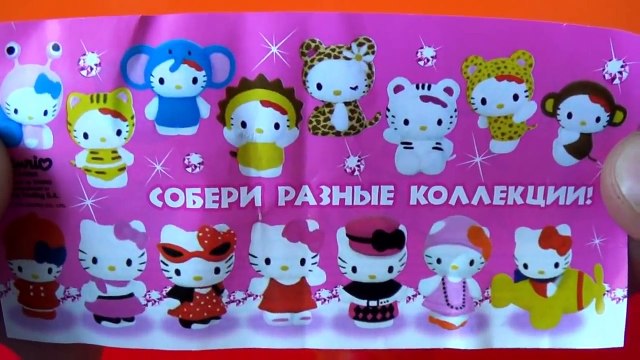 HELLO KITTY surprise egg! Nickelodeon SpongeBob Squarepants surprise egg!