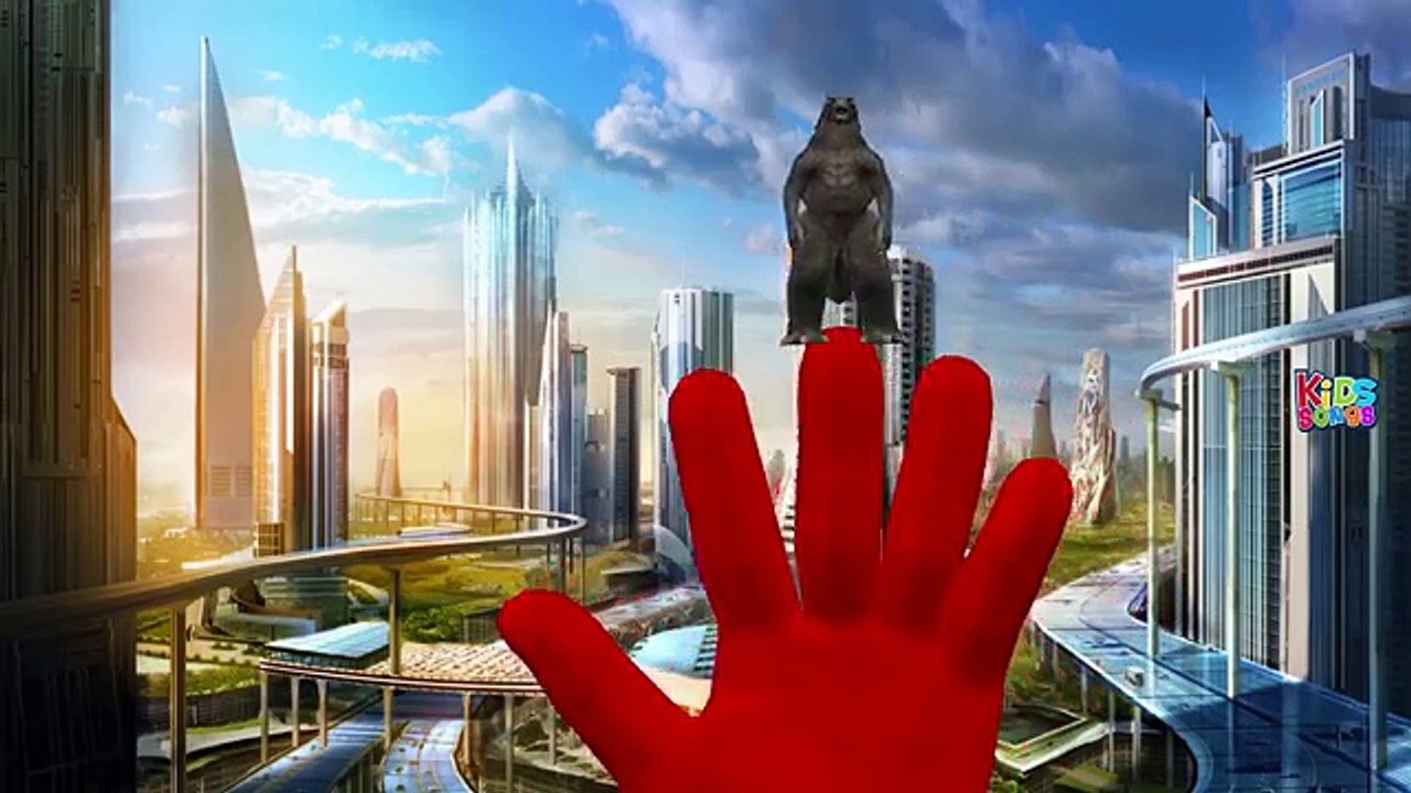 Godzilla Vs King Kong Finger Family Nursery Rhymes | Godzilla | King Kong Cartoons For Children